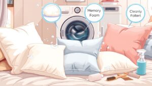 How to clean different types of pillows